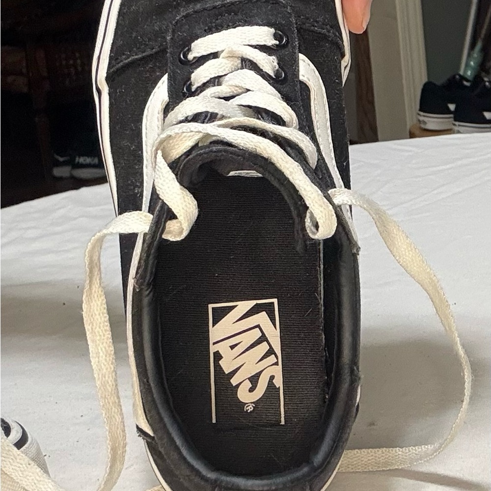 Black and White Sneakers - Picture 2 of 5